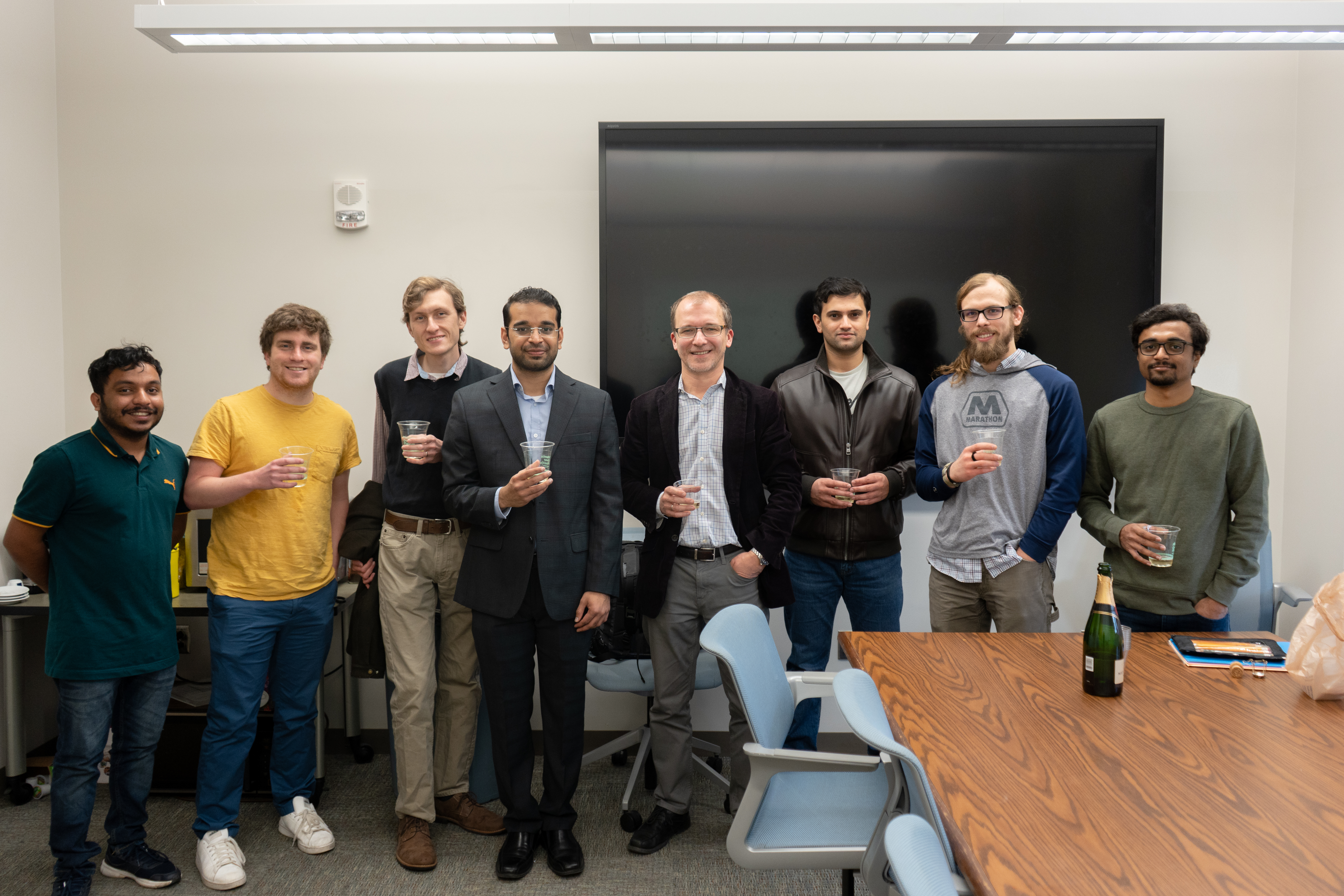 Nakul and the group after the defense